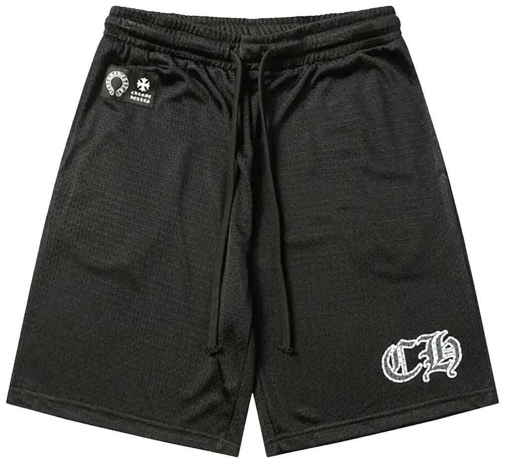 Chrome Hearts Mesh Varsity Shorts