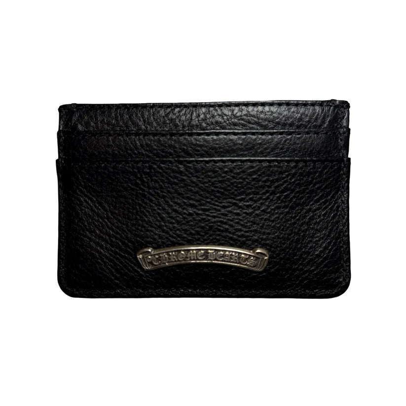 Scroll Logo Card Holder