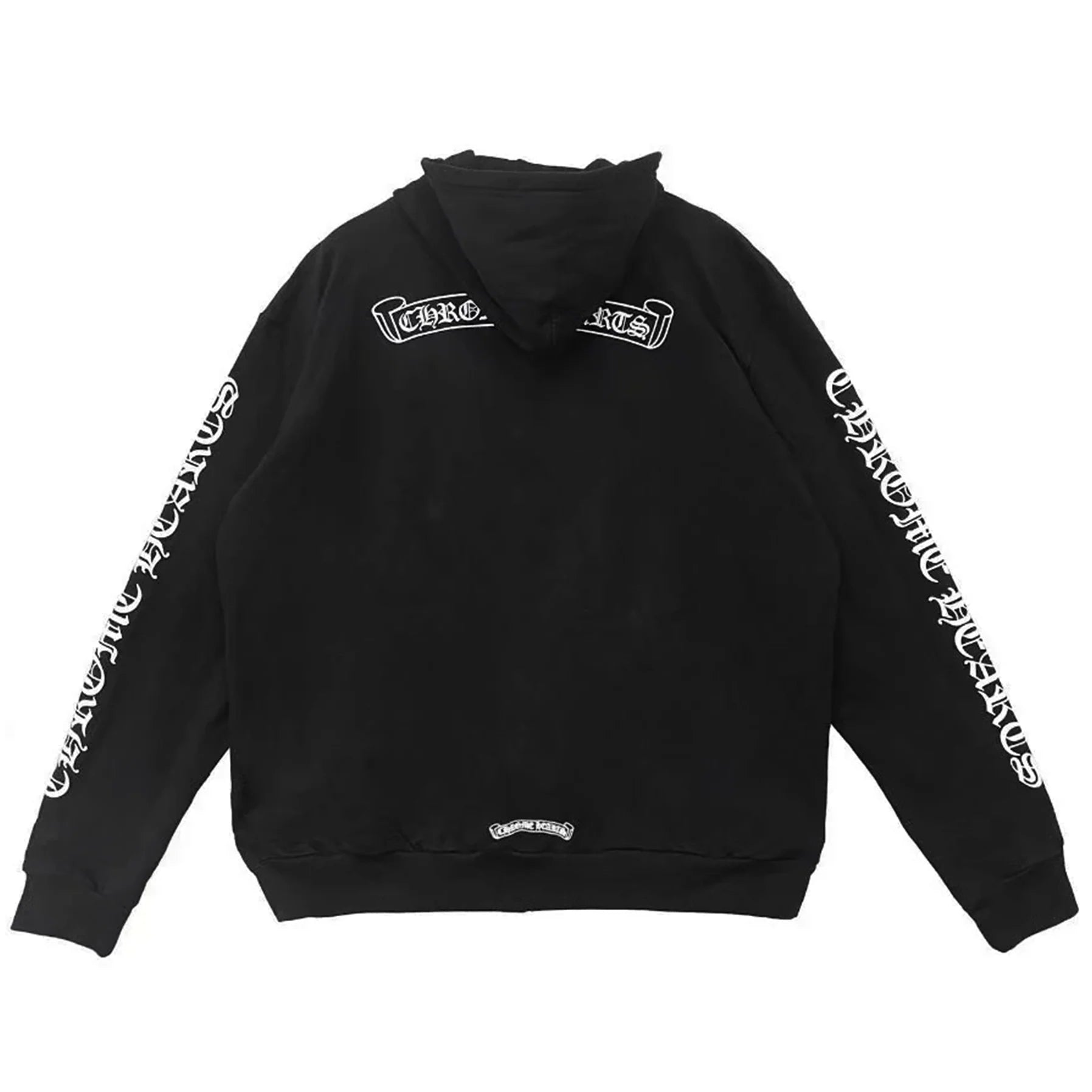 Chrome Hearts Scroll Pullover Hoodie "Black"