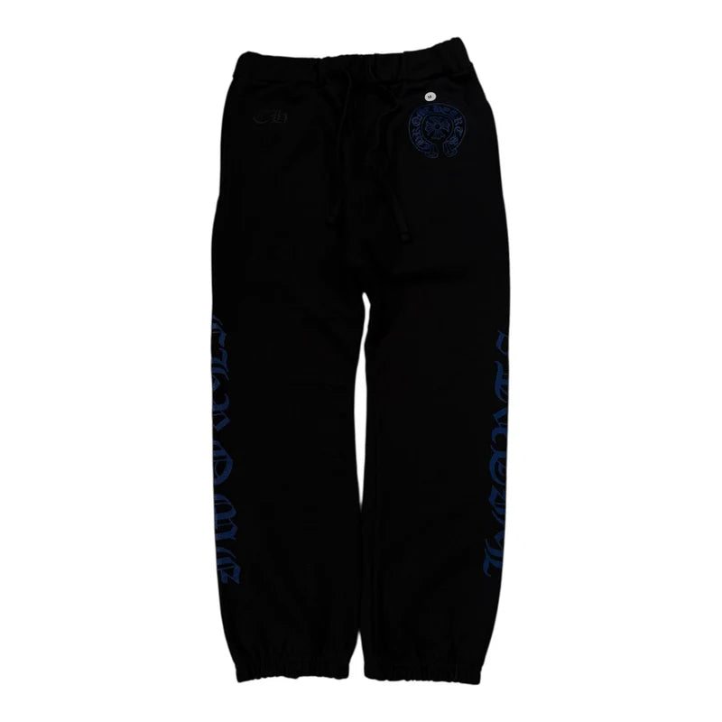 Horseshoe Logo Sweatpants Black/Blue