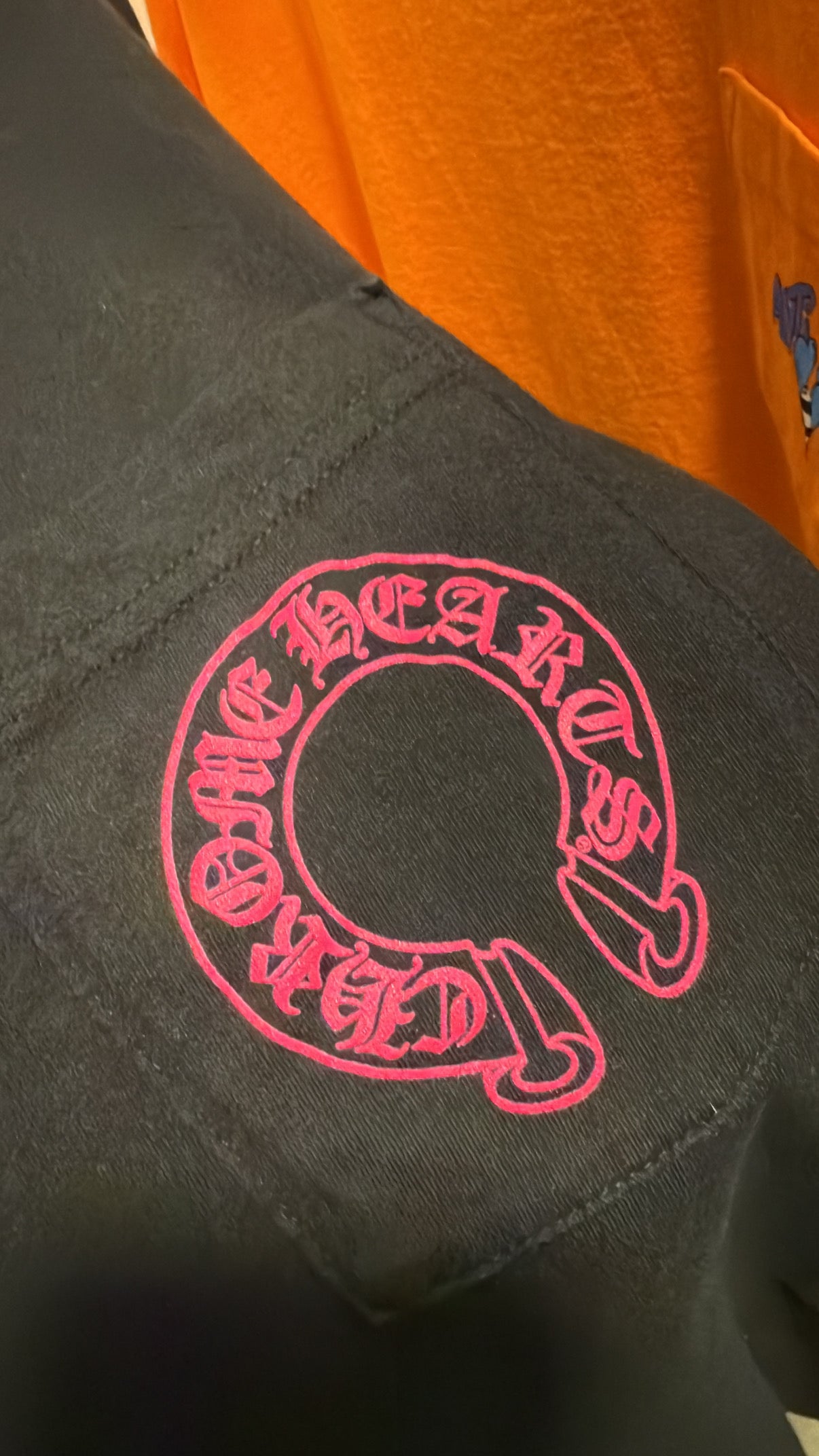 Chrome Hearts Pink Floral Long Sleeve