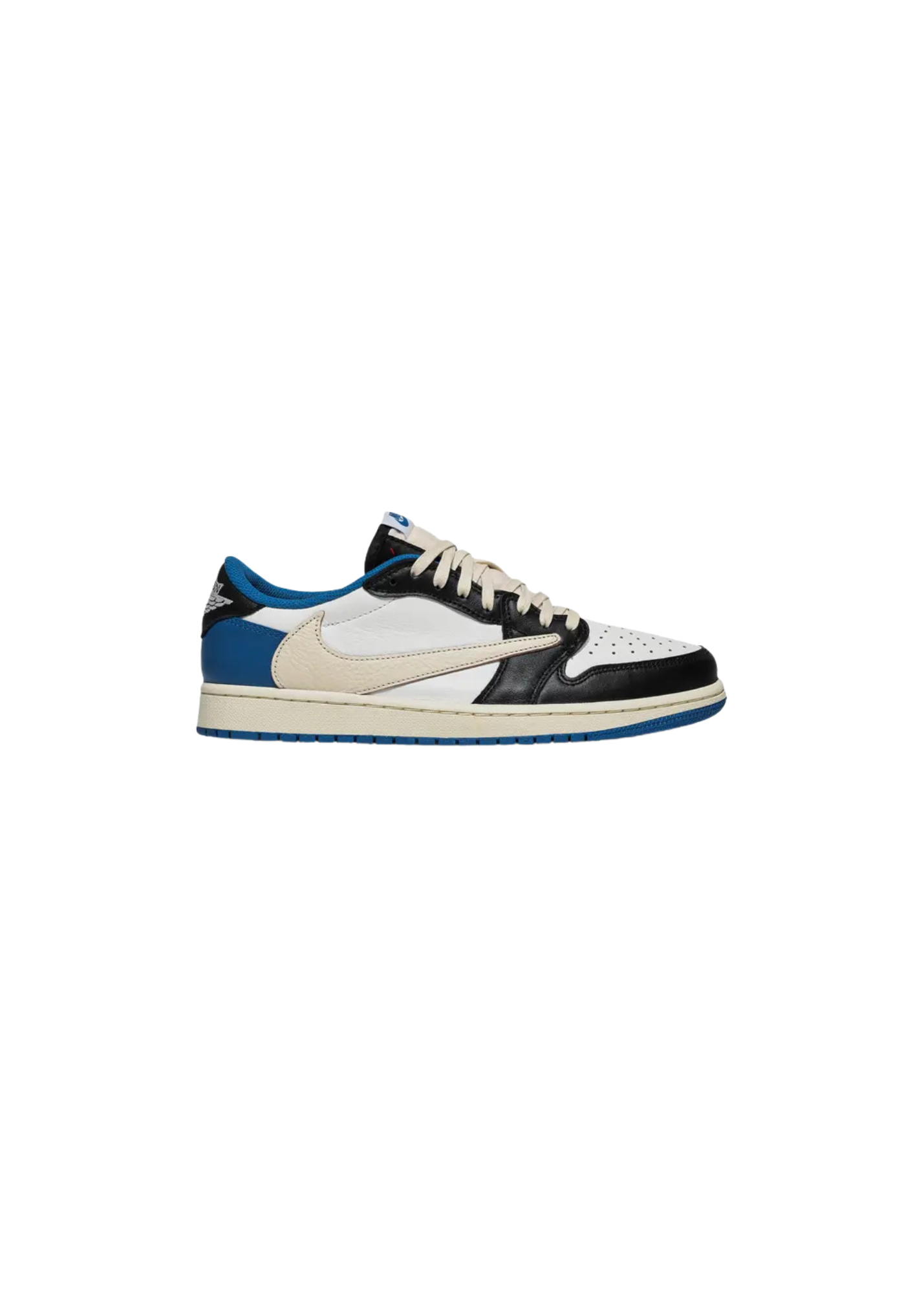 Travis Scott Sail Military Blue 2.0 Jordan 1 Retro Low OG SP Fragment