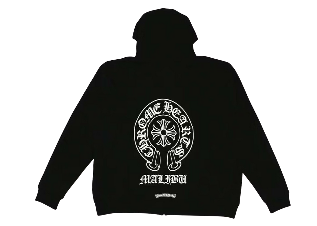 Malibu Exclusive Black Horshoe Zip-Up