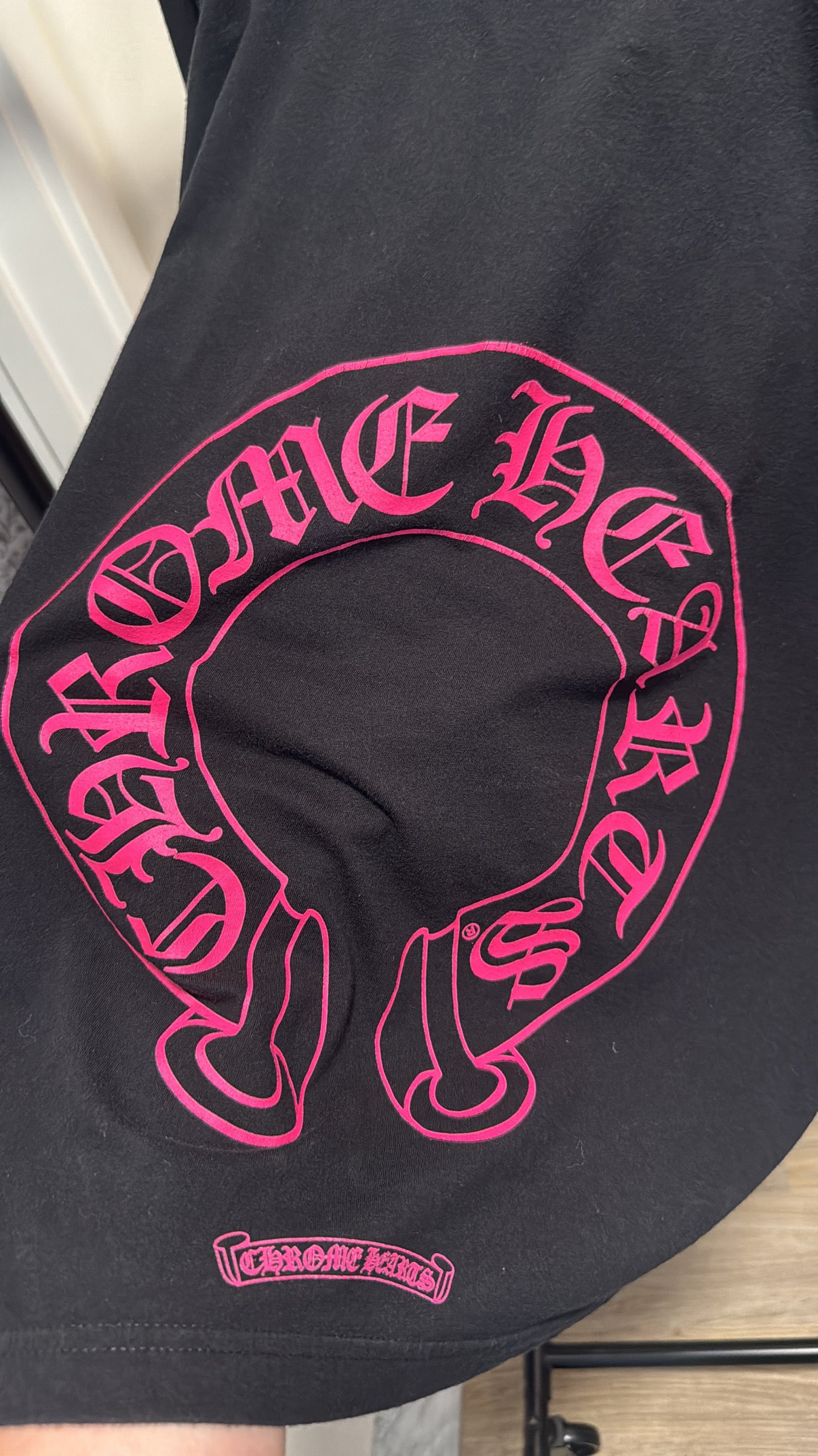 Chrome Hearts Pink Floral Long Sleeve