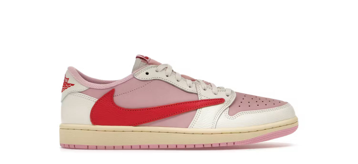 Travis Scott Jordan 1 Low Tropical Pink