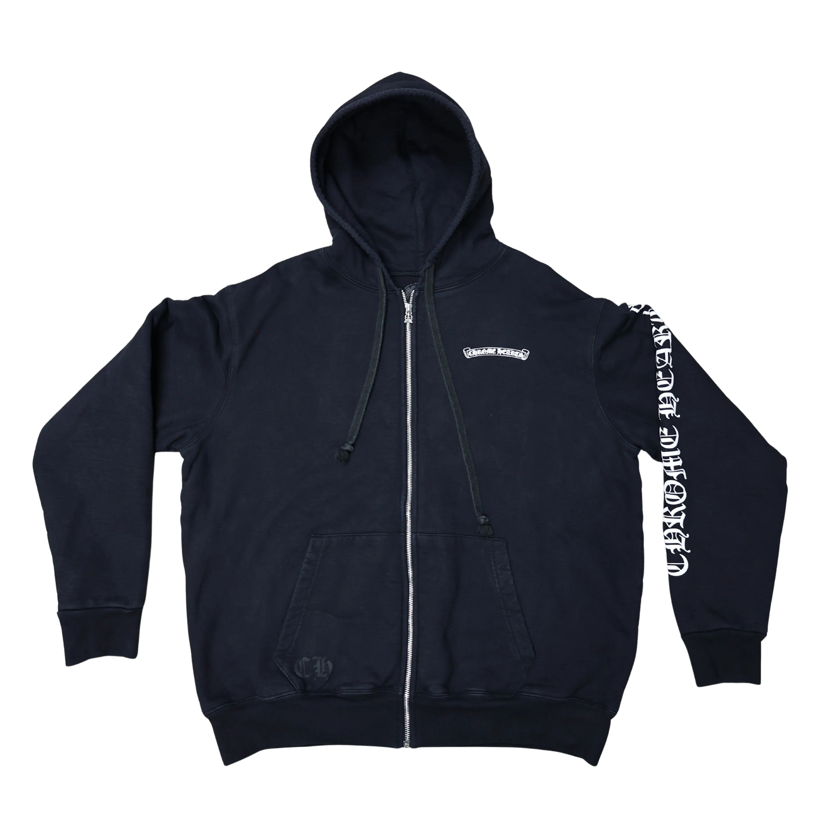 Scroll Logo Black Thermal Zip-Up